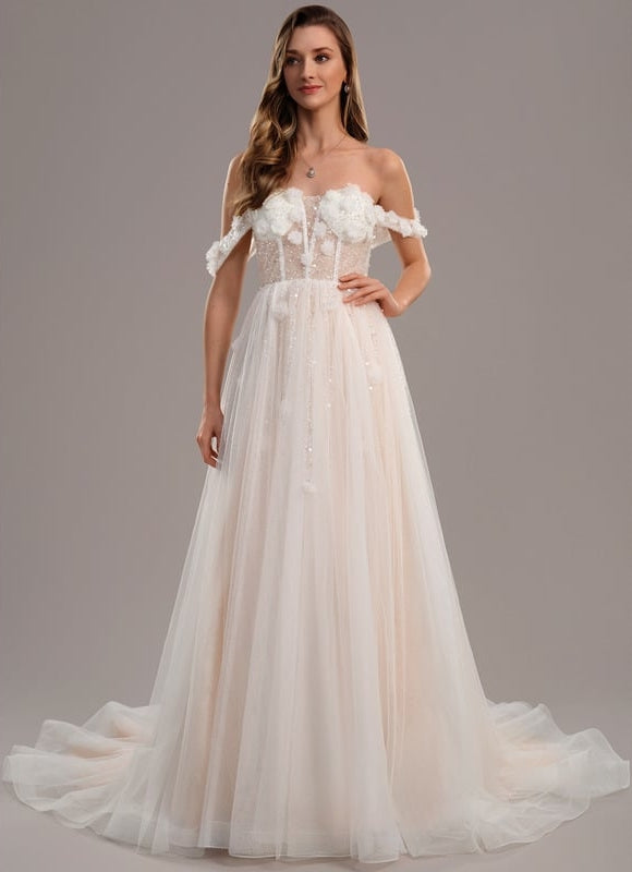 Robe de Soirée Éclat De Fleuraison - gallery 1
