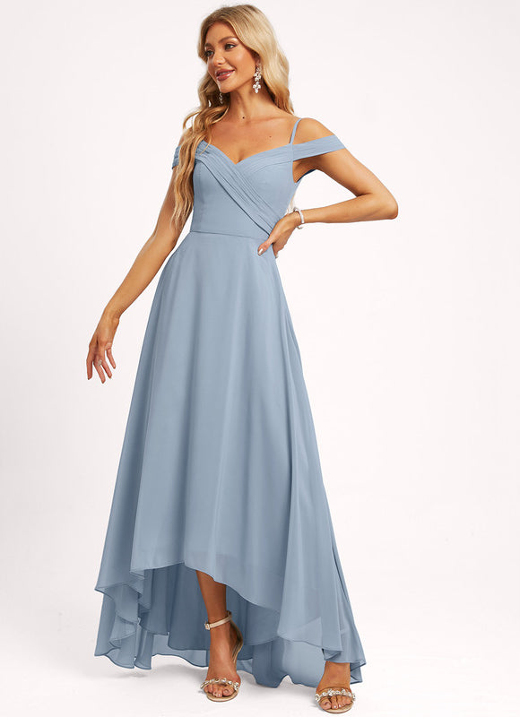 Robe de Soirée Velours Flottant - gallery 3