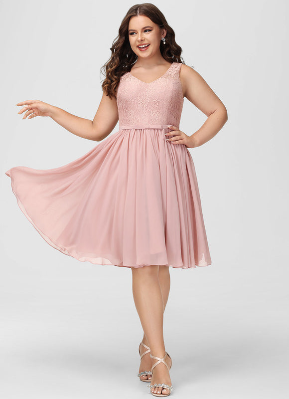 Robe de Soirée Rêve De Rose Poudrée - gallery 4