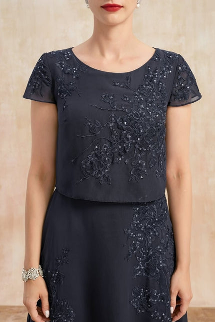 Robe de Soirée Lavande Élégante - gallery 7