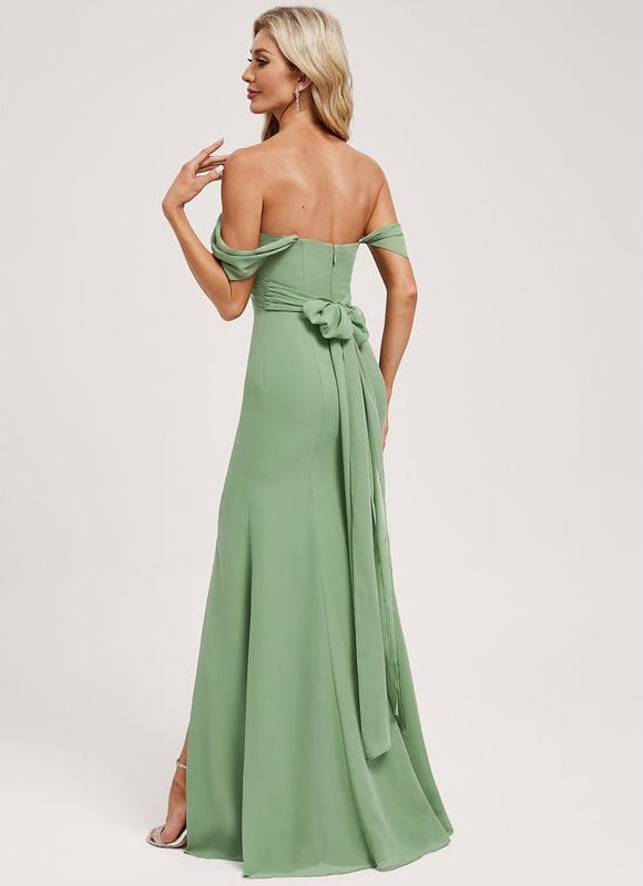 Robe de Soirée Vert Élégance - gallery 9