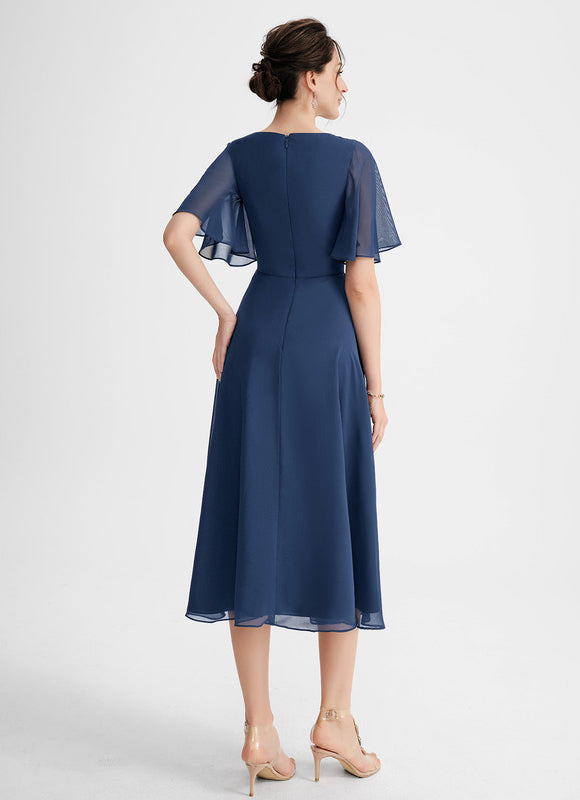 Robe de Soirée Vaporeuse Nocturne - gallery 5