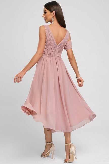 Robe Rose Pale De Soirée - gallery 3