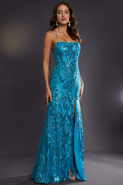 Robe de Soirée Éclat Azur Chic - gallery 6