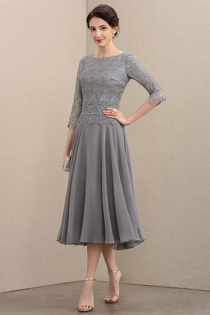 Robe de Soirée Lilas Enchanté - gallery 4
