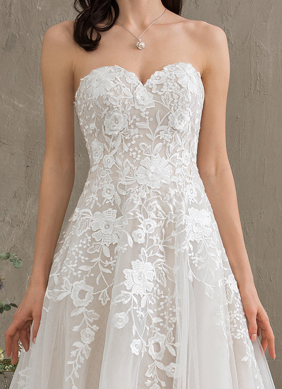 Robe de Soirée Évanescente Florale - gallery 2