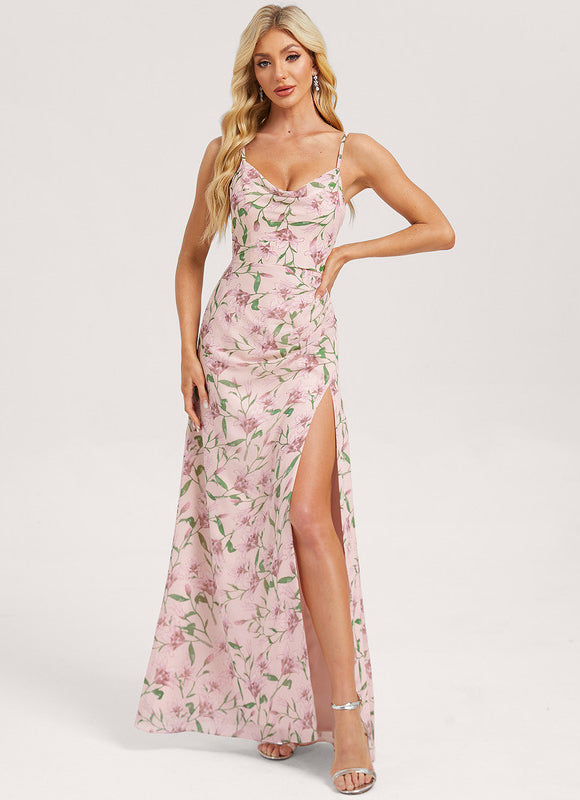 Robe De Soirée En Mousseline