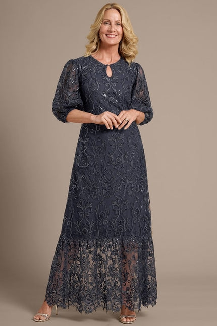 Robe de Soirée Dentelle Élégante - gallery 4
