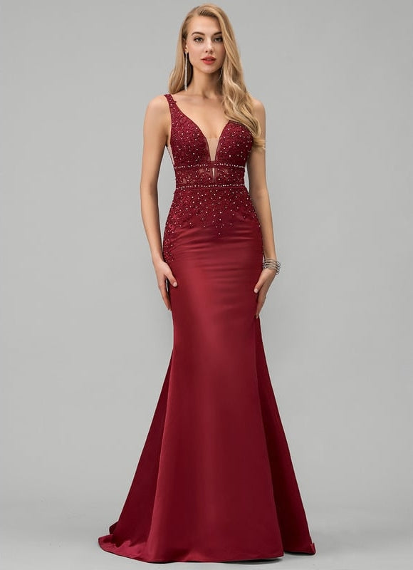 Robe de Soirée Velours Éblouissant - gallery 2