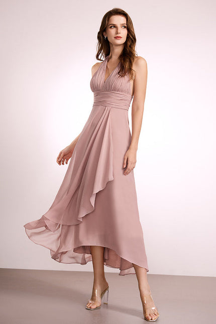 Robe de Soirée Vignoble Fluide