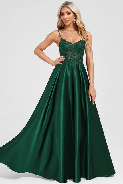 Robe de Soirée Éclat Satiné - gallery 3