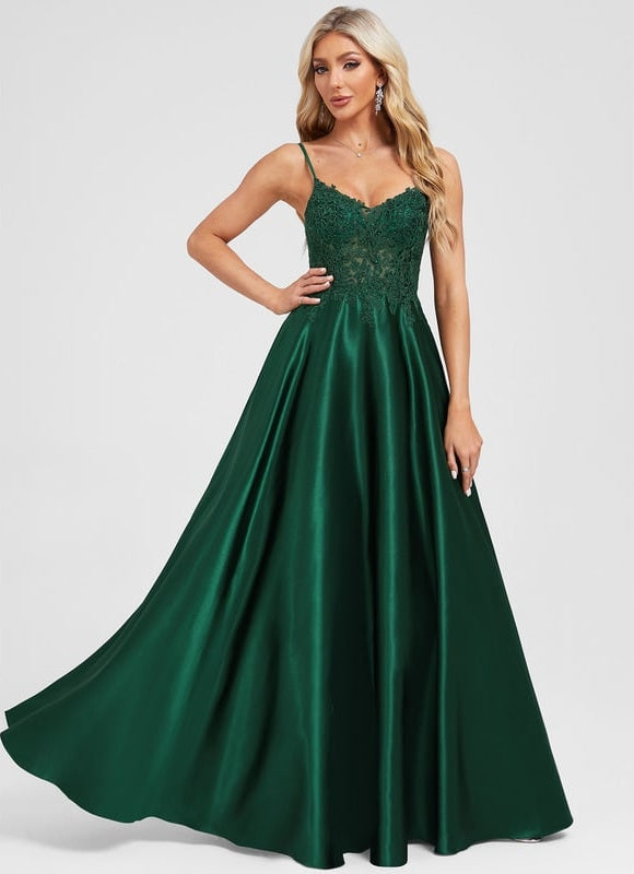 Robe de Soirée Éclat Satiné - gallery 3