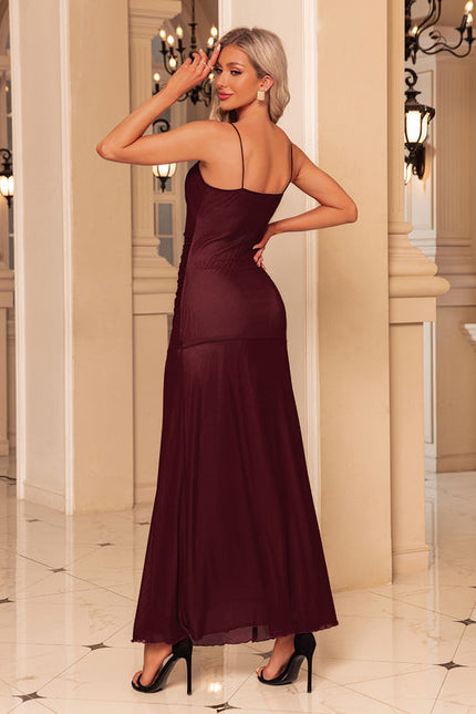 Robe De Soirée Sirène Rouge - gallery 2