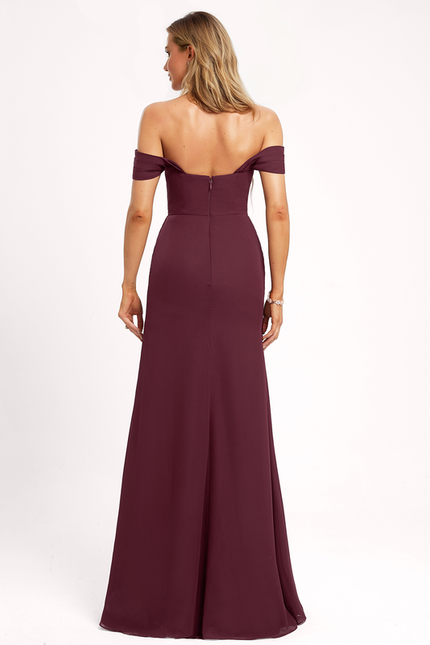 Robe de Soirée Rêve Pourpre - gallery 5