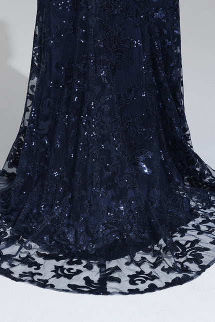 Robe de Soirée Éclat Marine Couture - gallery 9