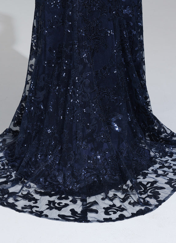 Robe de Soirée Éclat Marine Couture - gallery 9