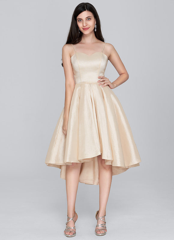 Robe de Soirée Éclat Doré Flottant - gallery 4