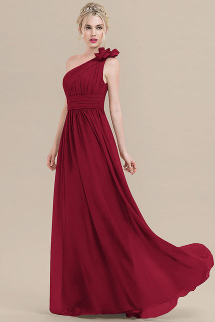 Robe de Soirée Rouge Élixir Serein