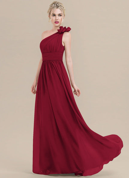 Robe de Soirée Rouge Élixir Serein