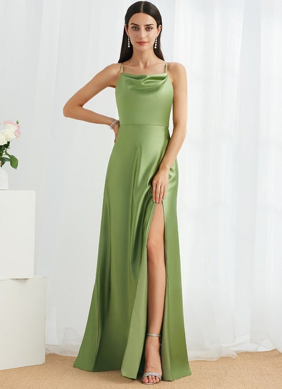 Robe De Soirée Col Bénitier - gallery 1