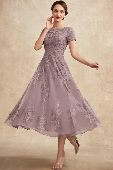 Robe de Soirée Lavande Éthérée - gallery 2