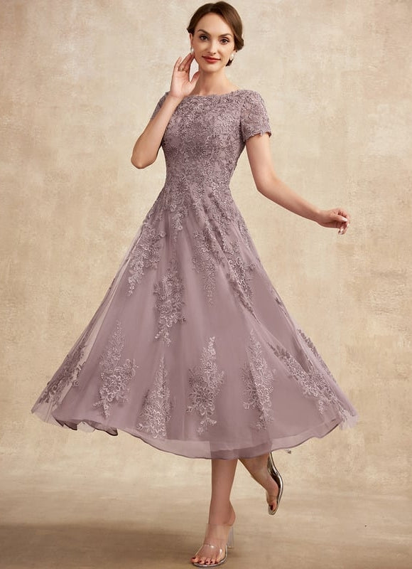Robe de Soirée Lavande Éthérée - gallery 2