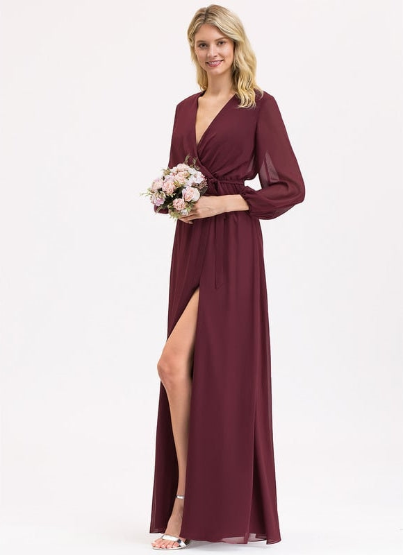 Robe de Soirée Élégance Bordeaux - gallery 2