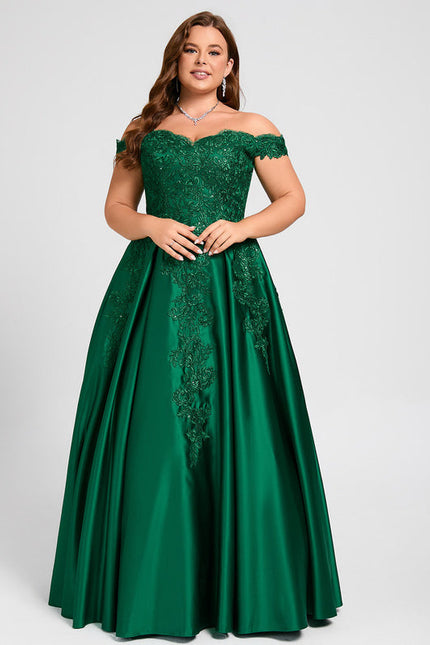 Robe de Soirée Royale Satinée - gallery 7
