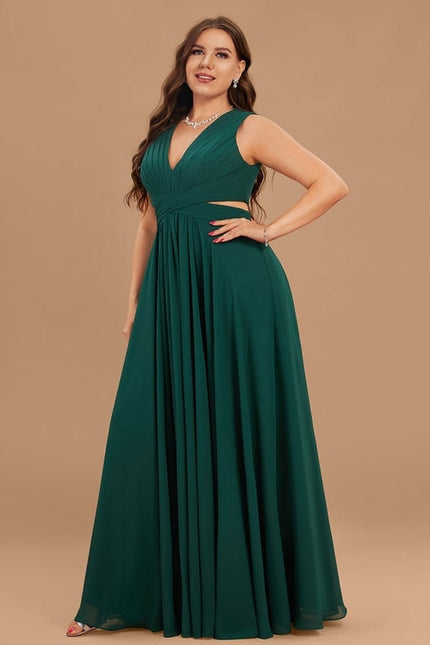 Robe de Soirée Rouge Velours - gallery 8