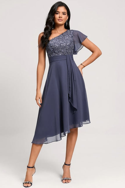 Robe de Soirée Chiffon Nuit - gallery 1