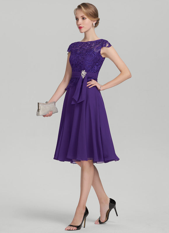 Robe de Soirée Violet Enchanté - gallery 3