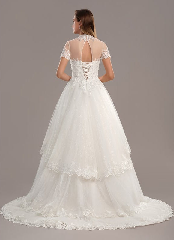 Robe De Soirée Longue Blanche - gallery 5