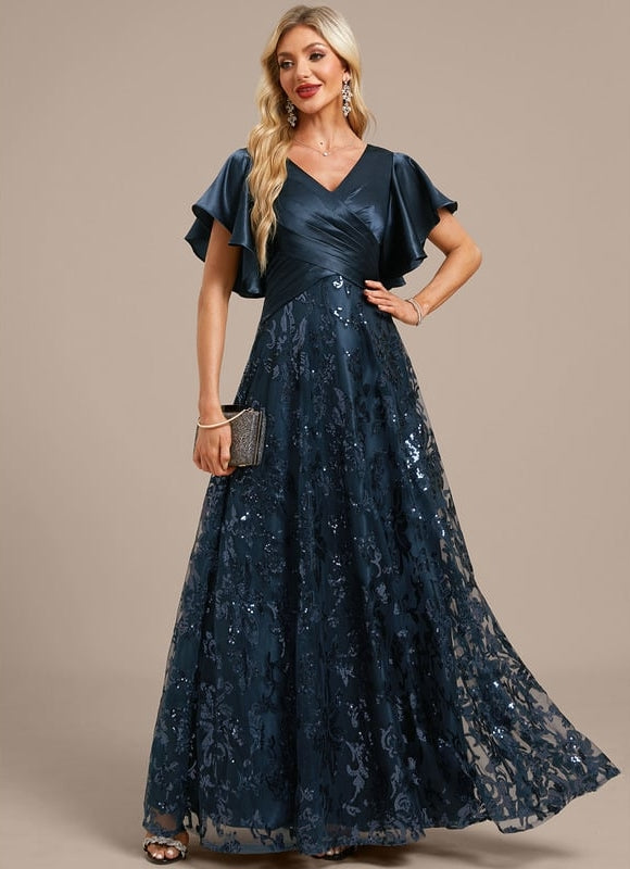 Robe De Soirée En Satin Duchesse