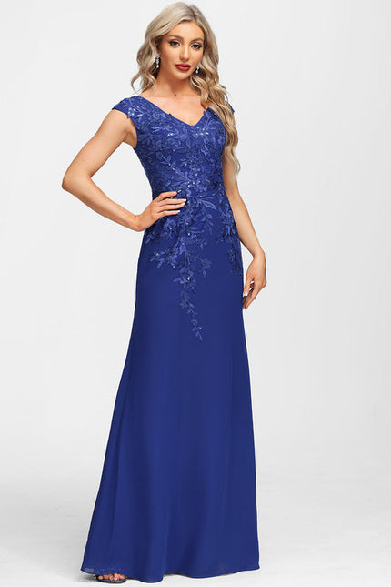Robe de Soirée Velours Ébène - gallery 2
