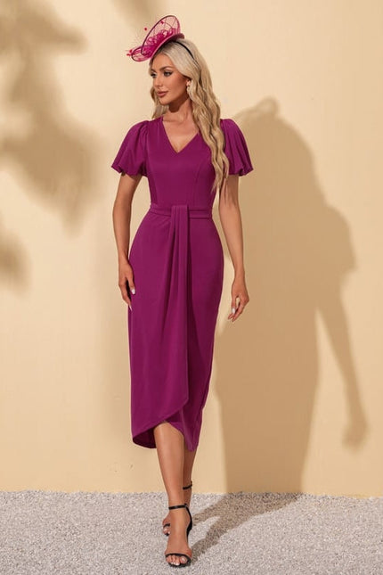 Robe de Soirée Violet Éthéré - gallery 3