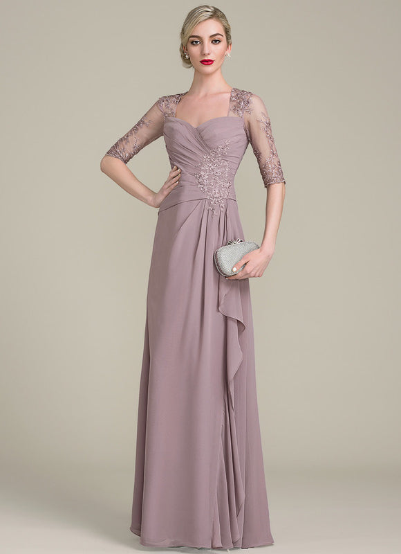 Robe de Soirée Nénuphar Argenté - gallery 4