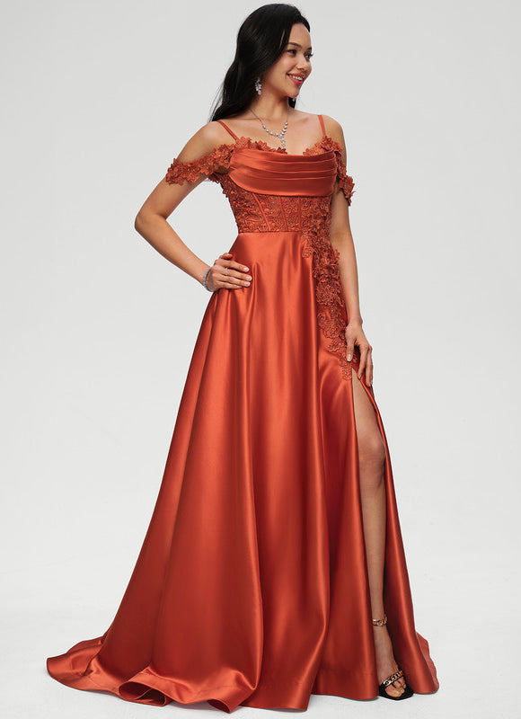 Robe de Soirée Éclat Cuivré - gallery 2
