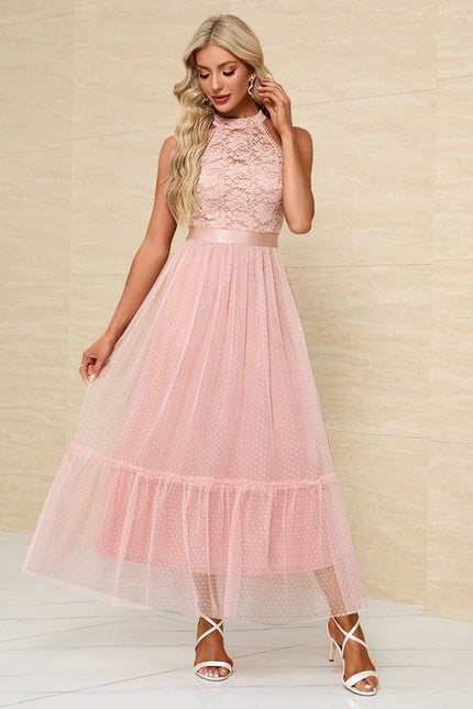 Robe de Soirée Douceur Poudrée - gallery 2