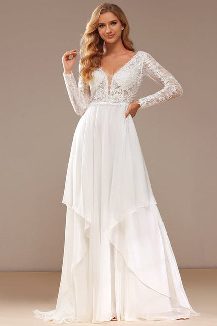 Robe de Soirée Nuage De Dentelle - gallery 6