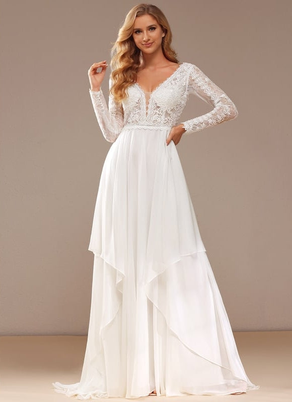 Robe de Soirée Nuage De Dentelle - gallery 6