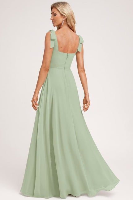 Robe de Soirée Émeraude Flottante - gallery 1