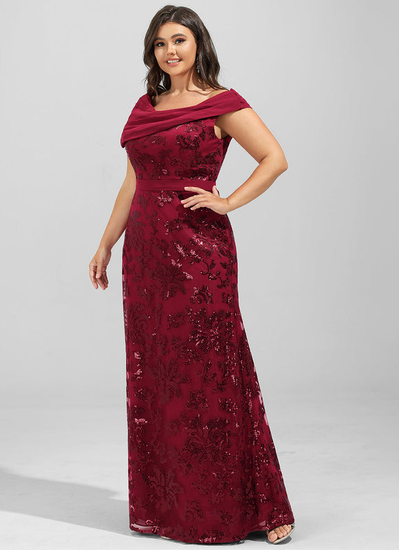 Robe de Soirée Rubis Élégante - gallery 9