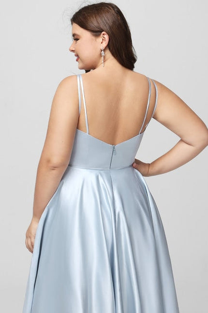 Robe de Soirée Satin Éclairée - gallery 7