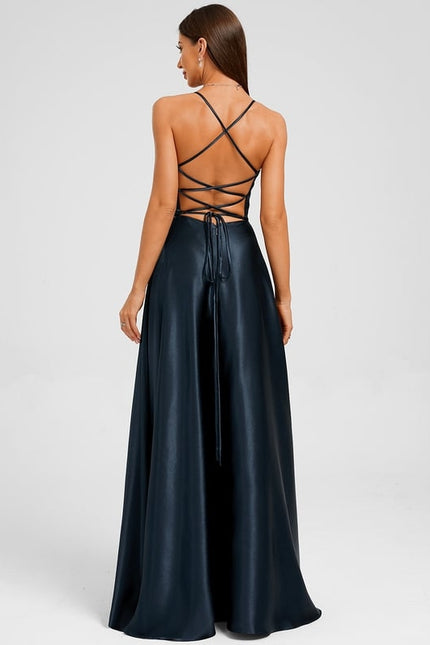Robe de Soirée Bleue Élégante - gallery 3