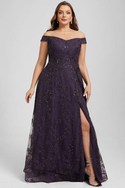 Robe de Soirée Satin Nuit Mystique - gallery 9