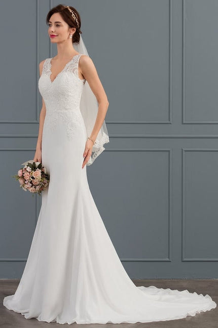 Robe de Soirée Élégante Blanche - gallery 1