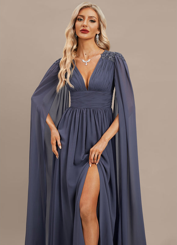 Robe de Soirée Aérienne Nuit - gallery 1