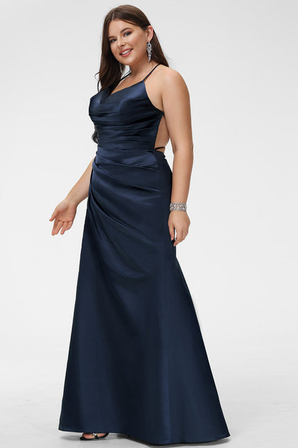 Robe de Soirée Élégance Satin Nox - gallery 7