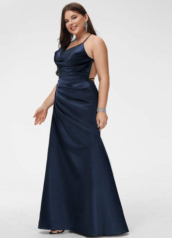 Robe de Soirée Élégance Satin Nox - gallery 7