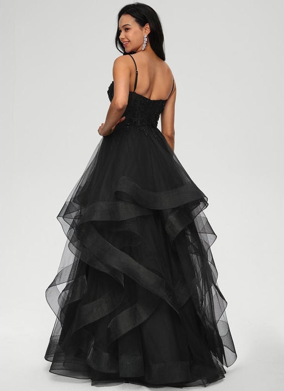 Robe de Soirée Noir Envoûtant - gallery 3